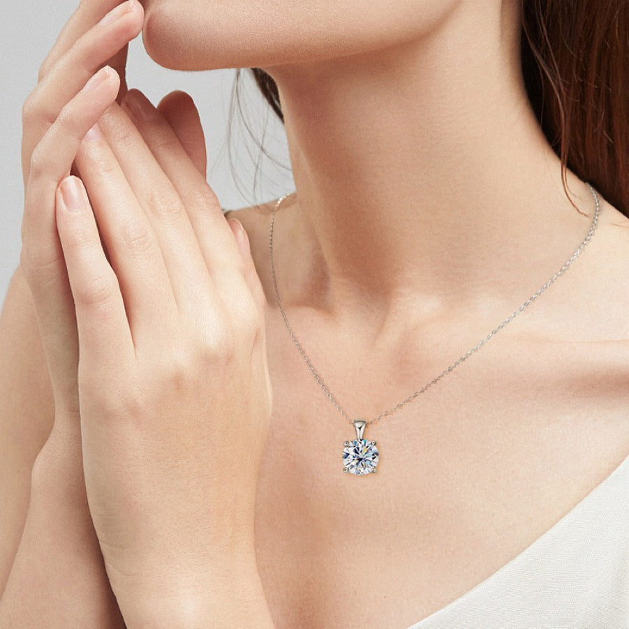 Moissanite Elegance Necklace