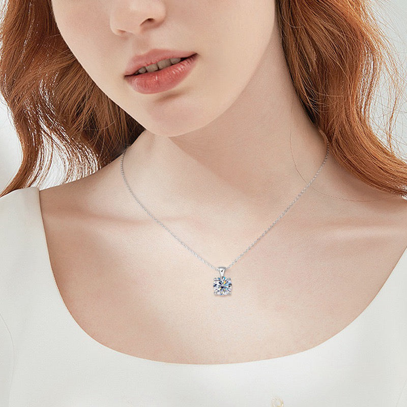 Moissanite Elegance Necklace