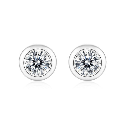 Round Pendant Earrings