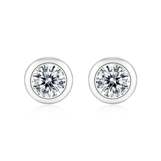 Round Pendant Earrings