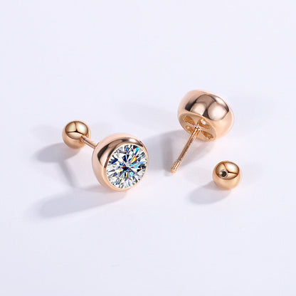 Round Pendant Earrings