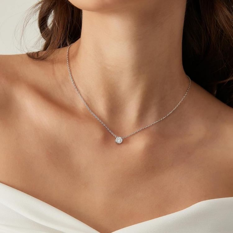 Round Pendant Necklace