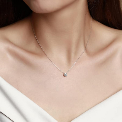 Round Pendant Necklace