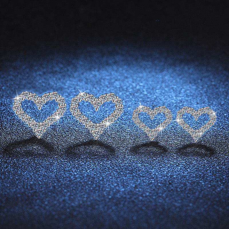 Radiant Heart Earrings