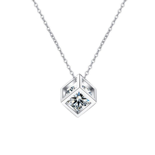 Radiant Cube Necklace