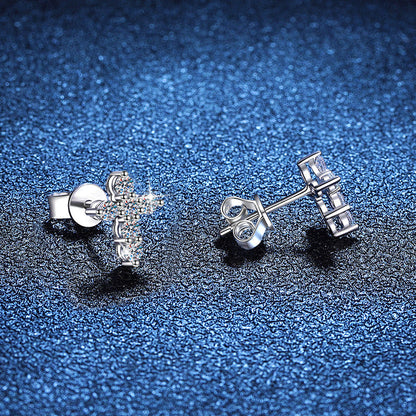 Shining Cross Earrings