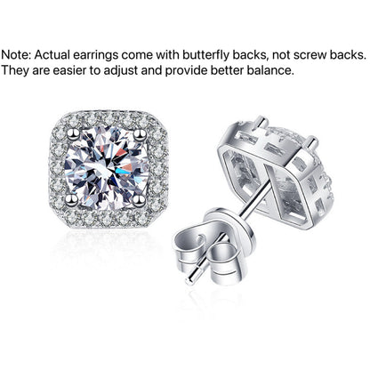 Square Glow Earrings