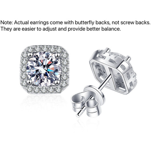 Square Glow Earrings