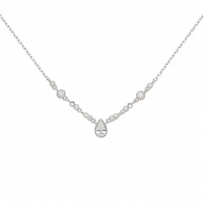 Linked Raindrops Necklace