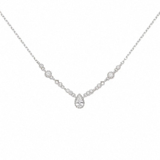 Linked Raindrops Necklace