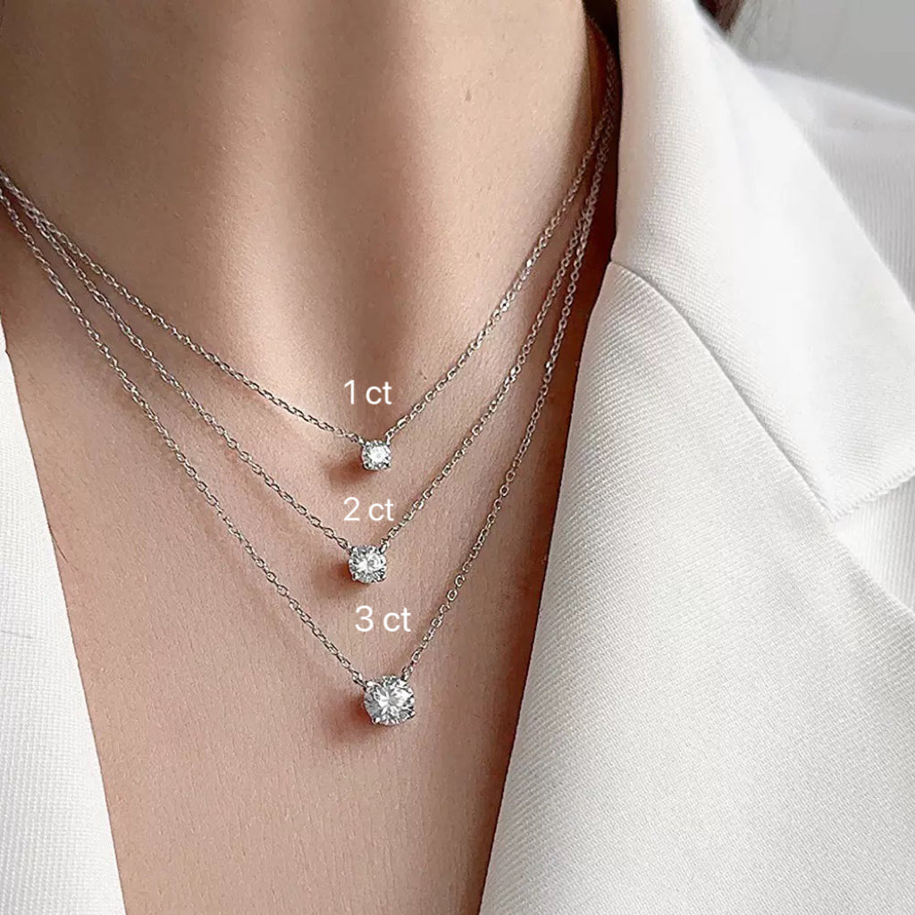 Moissanite Classic Necklace