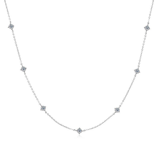 Gleaming Starry Necklace