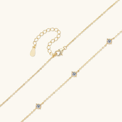 Gleaming Starry Necklace