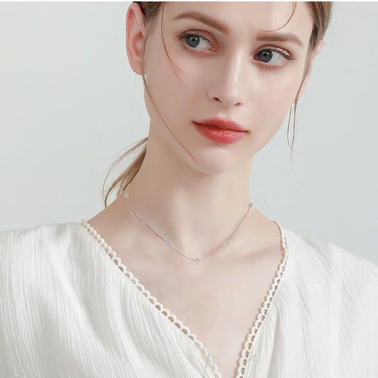 Gleaming Starry Necklace