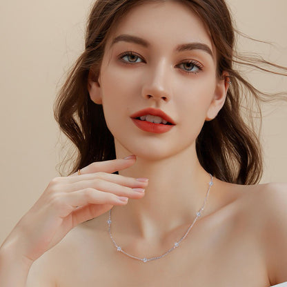 Gleaming Starry Necklace