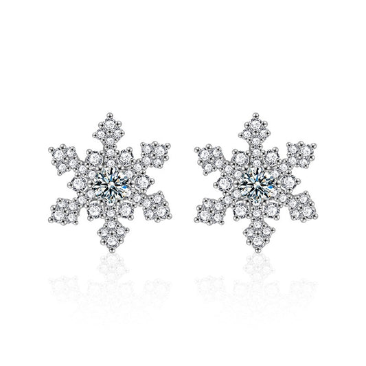 Snowflake Glow Earrings
