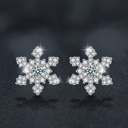 Snowflake Glow Earrings
