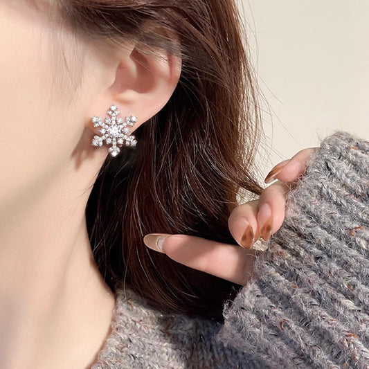 Snowflake Glow Earrings