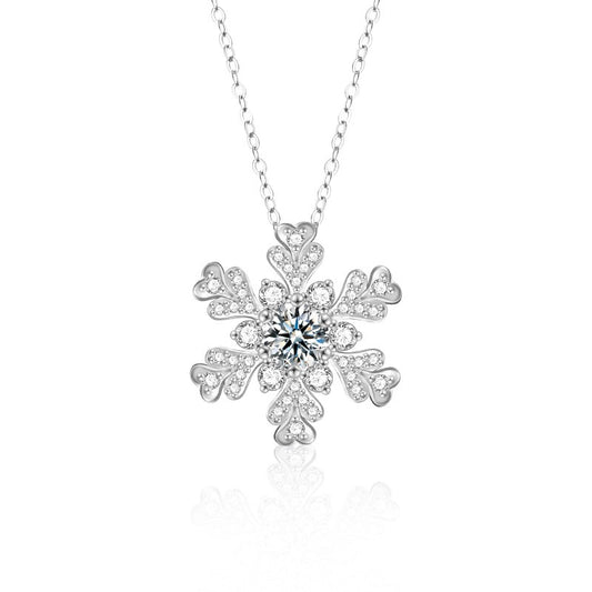 Snowflake Glow Necklace