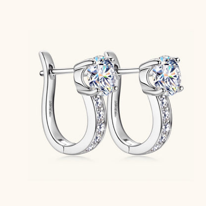 Classic Spark Huggie Earrings