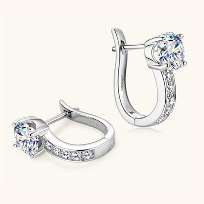 Classic Spark Huggie Earrings