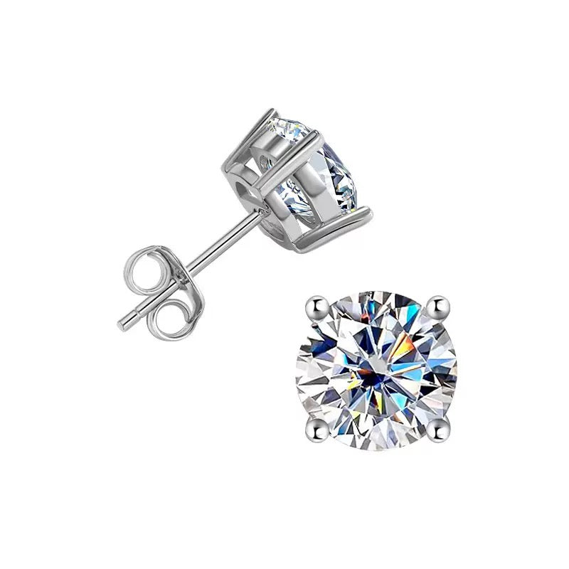 Moissanite Spark Earrings