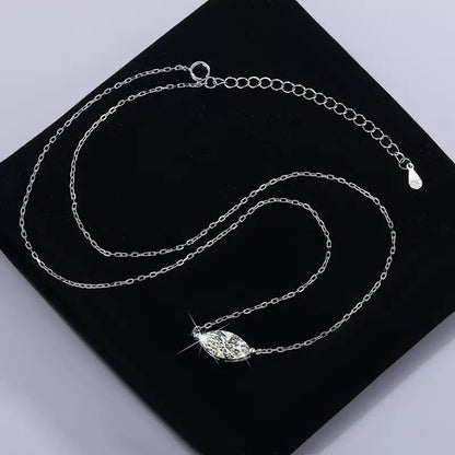 Marquise Moissanite  Necklace