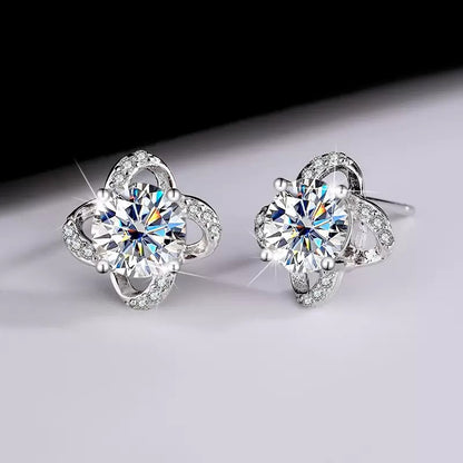 Bloom Moissanite Earrings