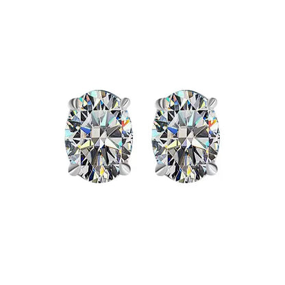 Elegant Oval Earrings
