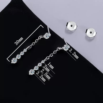Linear Drop Earrings