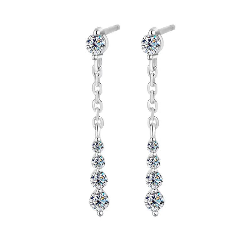 Linear Drop Earrings