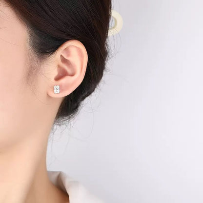 Radiant Cut Earrings