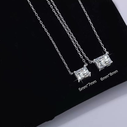 Radiant Cut Necklace