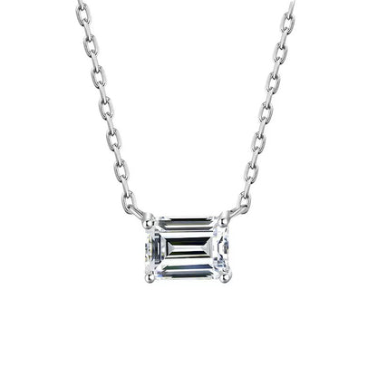 Emerald Cut Necklace