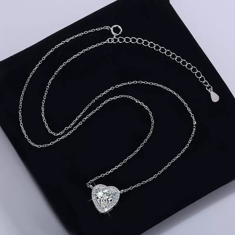 Dazzling Heart Necklace