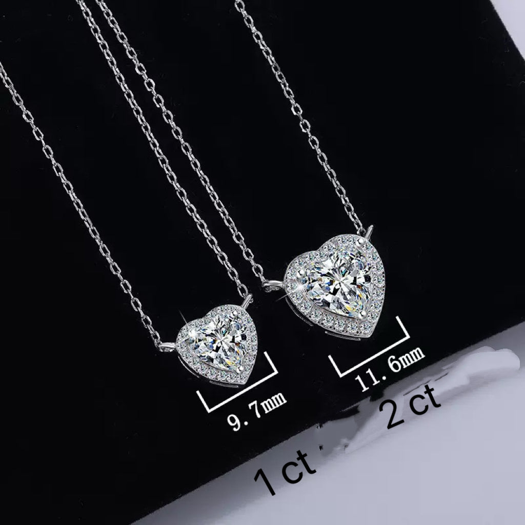 Dazzling Heart Necklace