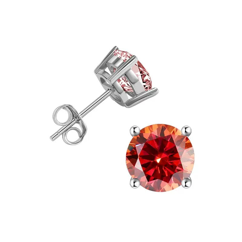 Moissanite Spark Earrings