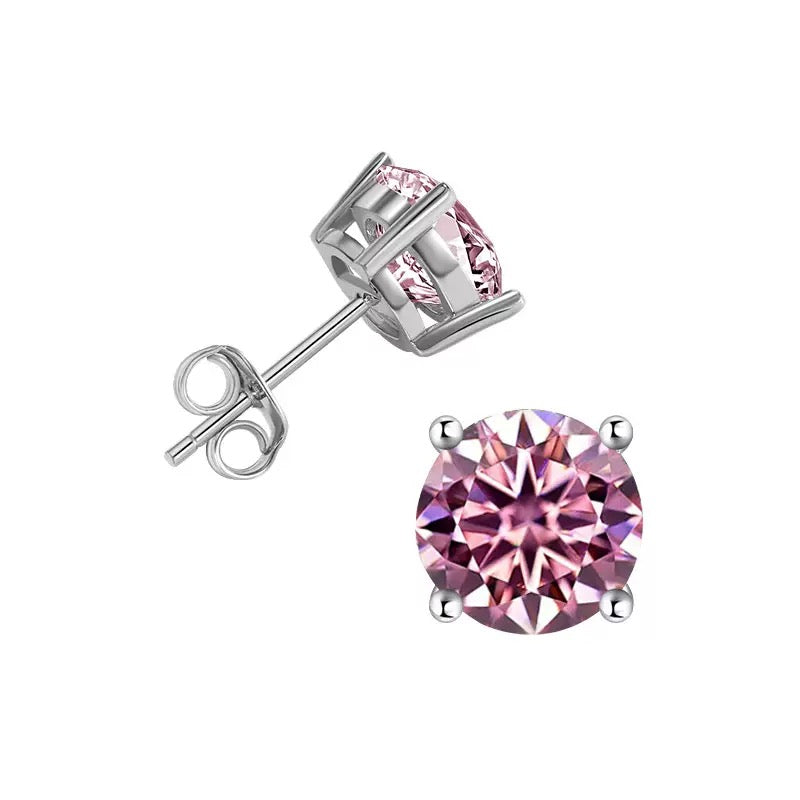 Moissanite Spark Earrings