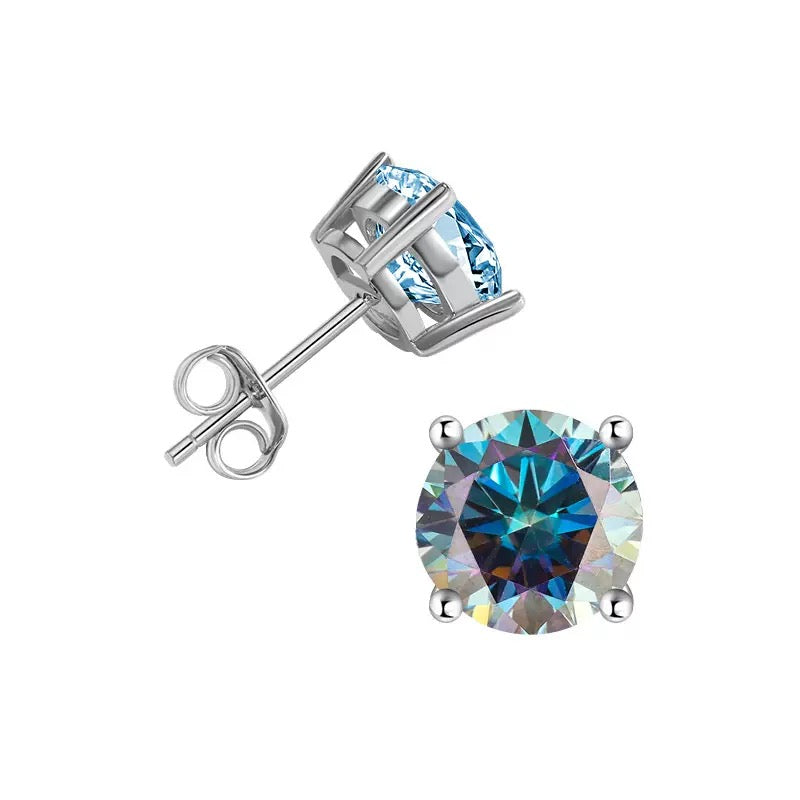 Moissanite Spark Earrings