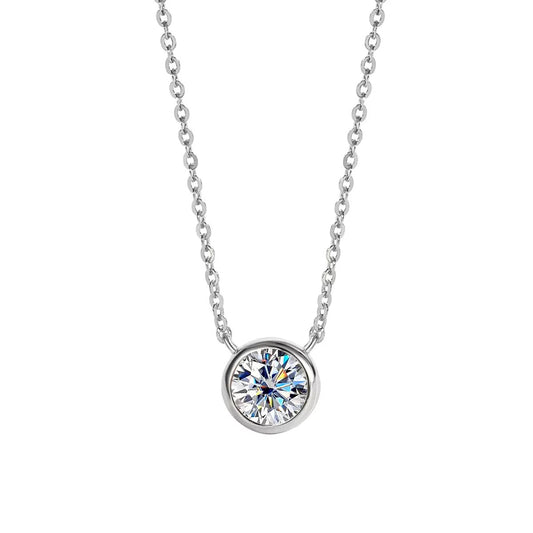 Moissanite Bubble Necklace